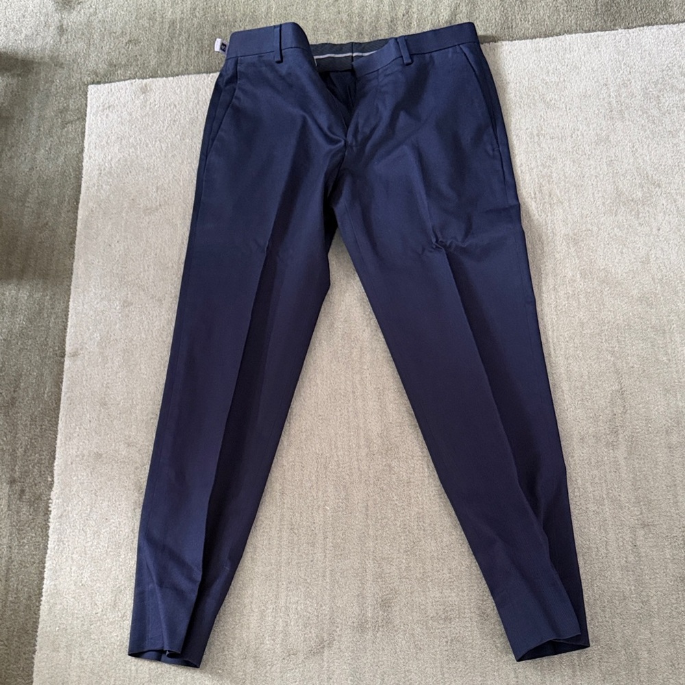 J. Crew Men's Deep Blue Dress Pants